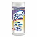 Reckitt Benckiser LYSOL, Dual Action Disinfecting Wipes, Citrus, 7 X 8, 35/canister 81143CT